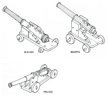 Четырехколесные лафеты Мери Роуз Четырехколесные лафеты Мери Роуз